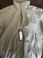 Giacca 100% NUOVA bellissima nuova con etichetta North Sails Sailor slim verde oliva