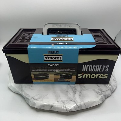 HERSHEY'S S'mores Caddy Box Fishing Tackle Camping Organizer w/Tray - New Unused