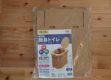Brand New Daiso Japan Emergency Toilet Cardboard Made In Japan Free Shipping