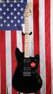 Squier Limited Edition Sonic Mustang HH - Black