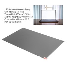 19.5 Inch Laptop Screen Filter Professional 16:9 Aspect Ratio Detachable P IDM
