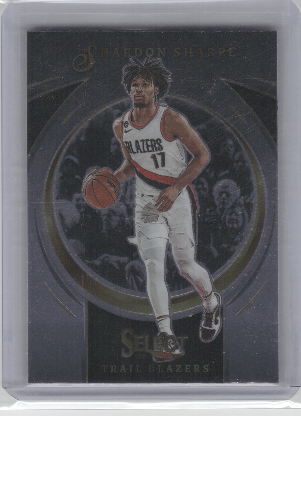 2022-23 Panini Select #1 Shaedon Sharpe Select Certified B19R2C23