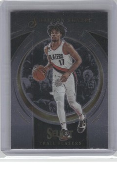 2022-23 Panini Select #1 Shaedon Sharpe Select Certified B19R2C23
