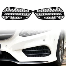 Fit Mercedes Benz E Class W212 2013-2015 2014 Front Bumper Fog Lamp Grille