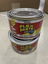 2x 1lb Flex Paste Super Thick Rubberized Paste, Black Color