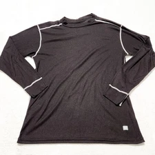 Polarmax Shirt Mens Large Technical Base Layer Long Sleeve Black