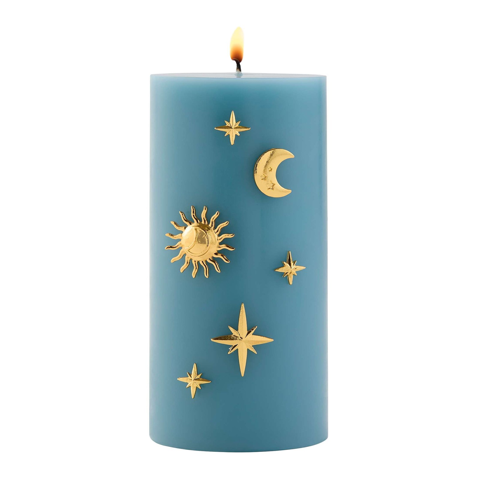Mainstays Celestial Candle Charms 6 Piece Set Gold for Flute Pillar Votive 3090₽