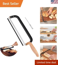 16" High-Carbon Stainless Steel Bread Knife with Ergonomic Handle for All Bakers