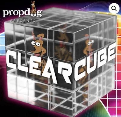 Clear Cube by PropDog  Rare No Longer Made - Image 1 of 4