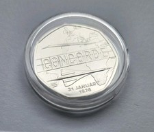 2026 Concorde 50p Coin Brand New 50th Anniversary 50p Coin - in capsule UNC