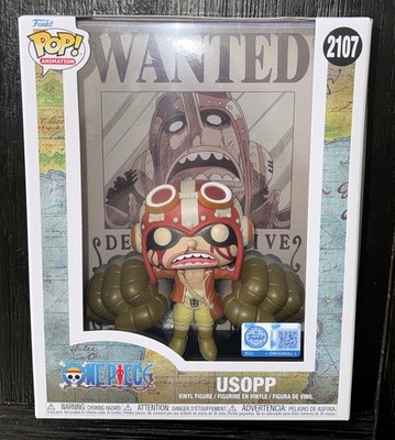 Usopp Wanted Poster One Piece Exclusive Funko Pop Anime Animation #2107