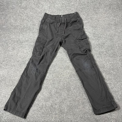 Hollister Cargo Pants Mens 29x29 Black Slim Straight Epic Flex Stretch Casual