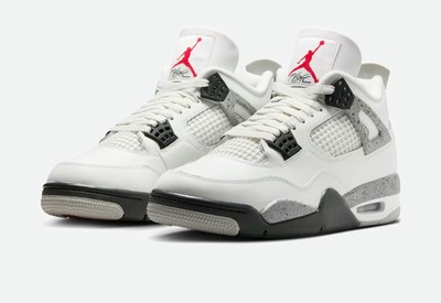 Nike Air Jordan 4 Retro White Cement 2025 44 Neu OVP Sneaker FV5029-100