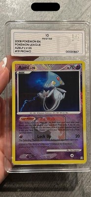 Azelf Pokémon Legends Awakened - 19/146 Pokémon League PI PRISTINE 10
