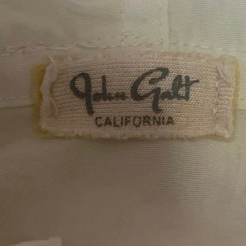 Brandy Melville J. Galt Blanco Los Ángeles Sudadera con Capucha Chaqueta Cortavientos Talla S Foto 4 de 4