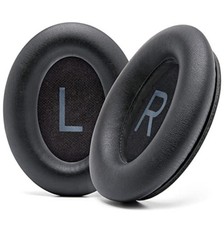 Earpads Replacement Kit Black Faux Leather Memory Foam Noise Cancellation Bose