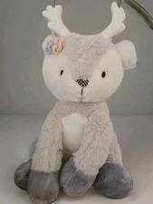 Levtex Baby Everly Deer Plush- Woodland Animals Soft Cuddly Gift Nursery