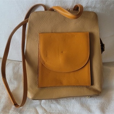 Divina Firenze leather Backpack made in Italy