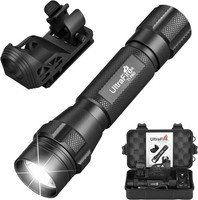 Taktische Taschenlampe Mit Holster FüR DienstgüRtel, 1000 Lumen Einzelmodus LED
