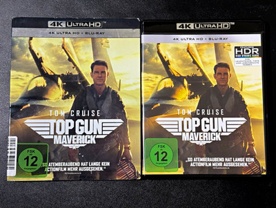 Top Gun: Maverick - 4K UHD Blu Ray + Blu-ray HDR FSK 12 Deutsch/Englisch