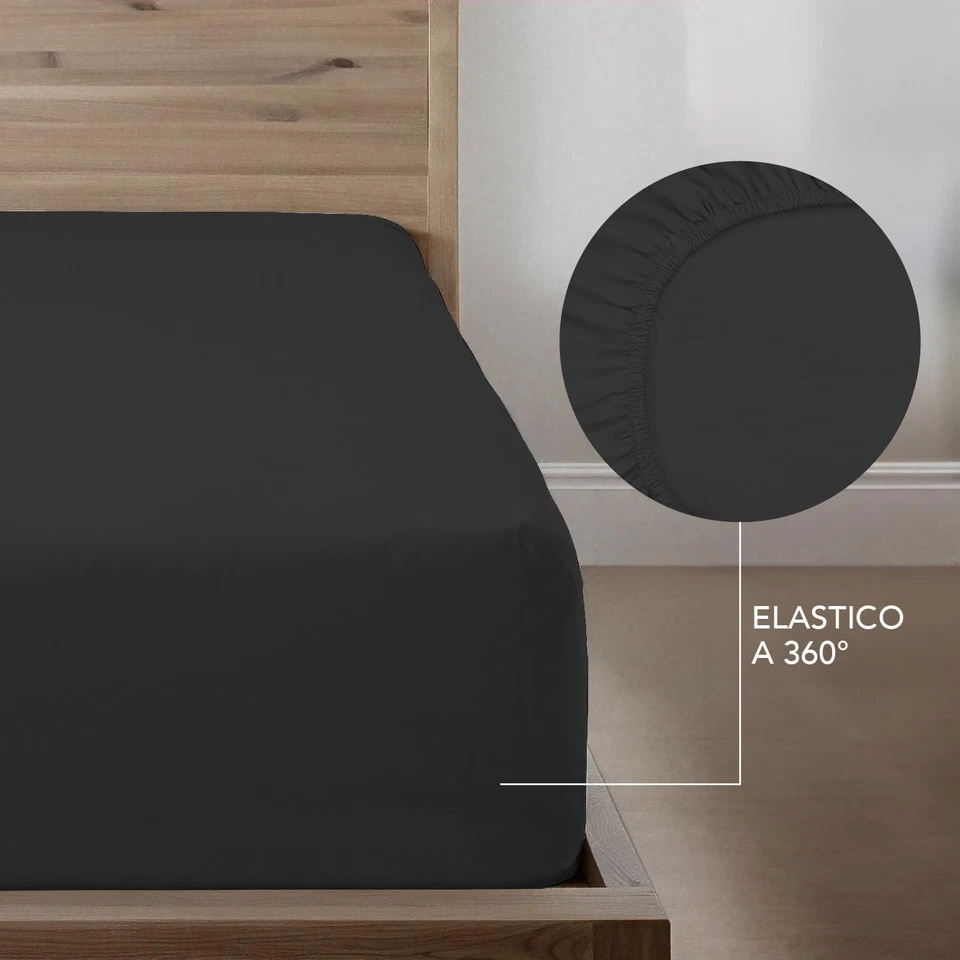 Parure Da Letto 4 Pezzi, Copripiumino Matrimoniale 240X260 Cm + Lenzuolo Con Ang - Immagine 3 di 4