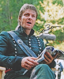 10x8 Photo Personally Autographed by Sean Bean COA