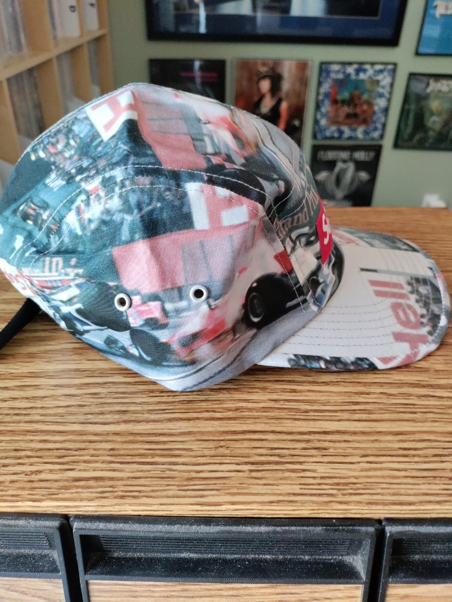 Supreme Grand Prix Camp Cap Hat Rare Adjustable  View 4