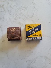 Vintage Tiffen Series C Adapter Ring DJ Screw Original Box  Lense case