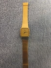Vintage Gold-ton Seiko Lassale Quartz Wrist Watch