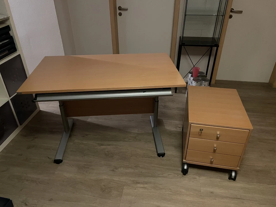 PAIDI Kinderschreibtisch mit Container