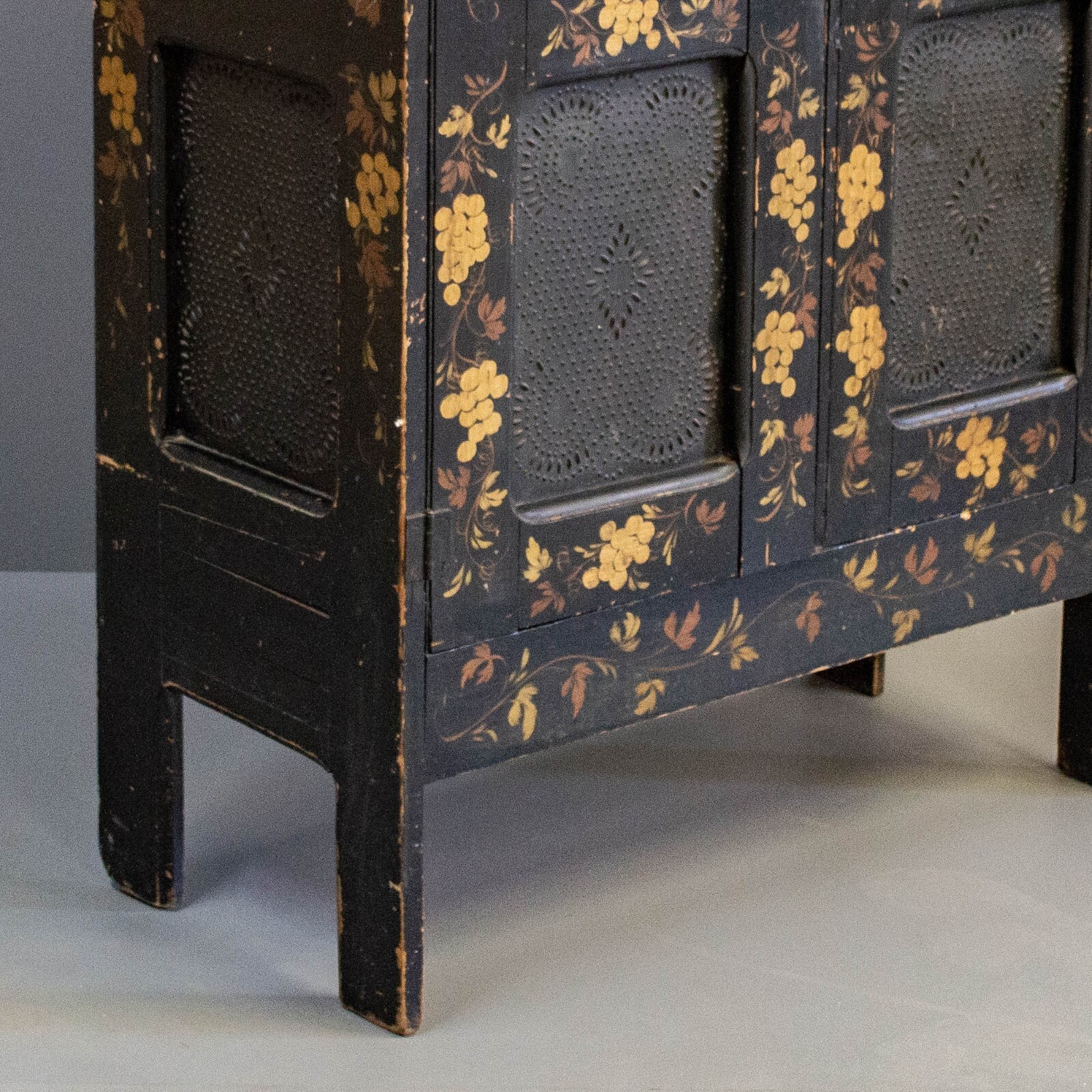 Antique American Black Painted Pie Safe eBay