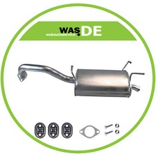 Auspuff Endschalldämpfer für Nissan Primera 1.8 2002-2008 Schrägheck, Stufenheck