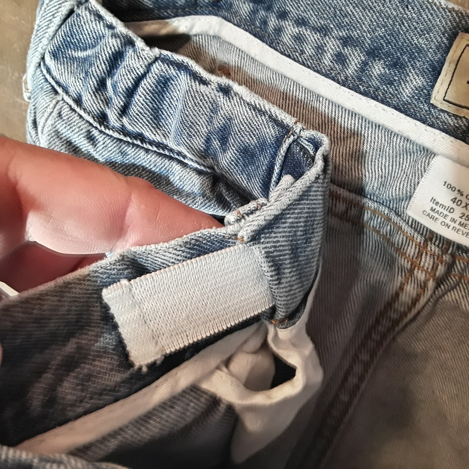 L.L. BEAN Mens Comfort Waist Hidden Elastic Stretch J… Gem