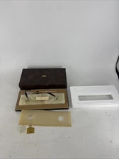 CROSS Pedrara Onyx Stone Desk Set 10K Gold Filled Pen Pencil Box NEW OLD STOCK