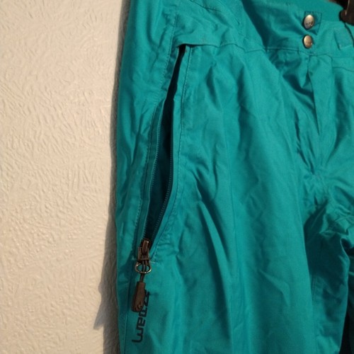 Decathlon Size 8 Women’s Slide 300 Ski Trousers Size XS Eu 38 94-96cm Teal Wedze - Picture 7 of 23