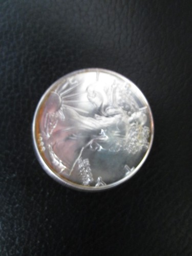1988 $1 American Silver Eagle 1oz .999 Silver Dollar NEW UNCIRCULATED - Picture 2 of 3