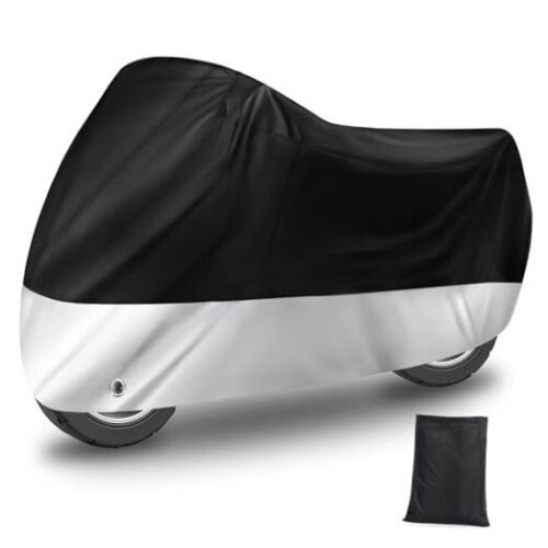 Motorcycle Cover All Season Universal Weather Waterproof Sun Outdoor