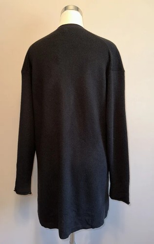 $435 NWT Theory Straight Wool/Cashmere Black Cardigan sz P; M N0711705 - Picture 10 of 19