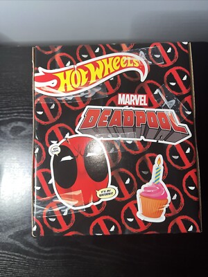 Hot Wheels Marvel Deadpool Birthday Scooter SDCC Exclusive 2021 New in Box