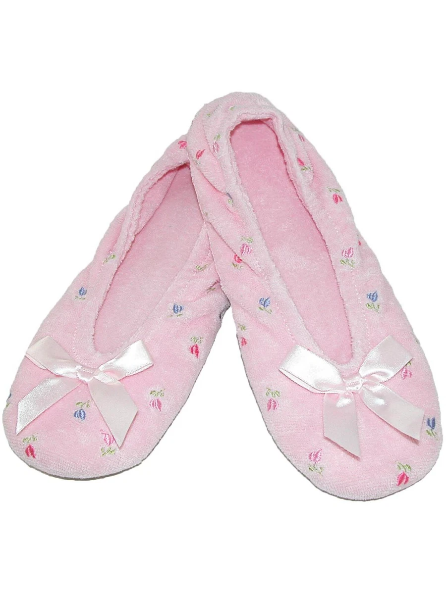 Pink store isotoner slippers