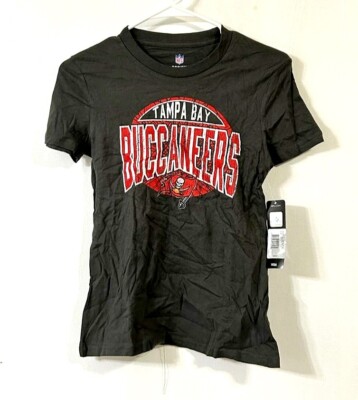 NFL Team Apparel Herren Tampa Bay Buccaneers T-Shirt, Schwarz, Medium (10/12)