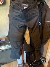 BMW Motorrad - Atlantis Leather Trousers - Men Size 25 (36 Waist and 30 Leg)