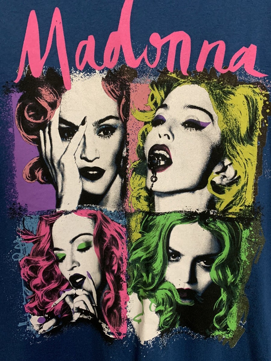 MADONNA REBEL HEART TOUR T SHIRT OFFICIAL AUTHENTIC NEW Medium