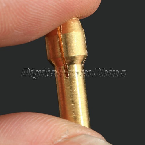 10X Brass Collet Including 0.5-3.2mm Fit Power Rotary Tools Metalworking 4.8mm - Picture 7 of 9