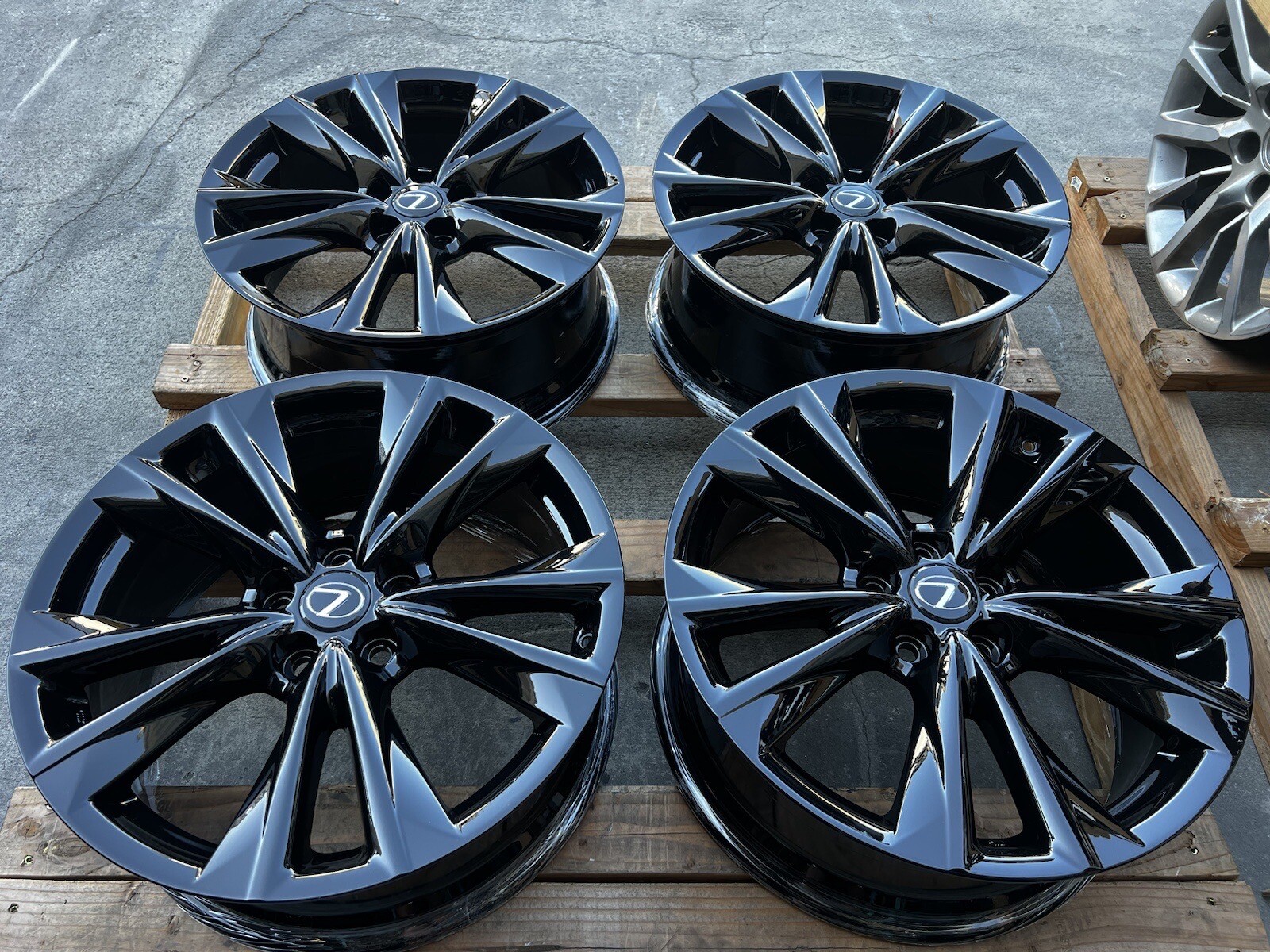 19” Lexus OEM ES250 ES 250 ES300 ES350 ES 350 Wheels Rims Factory OEM ...