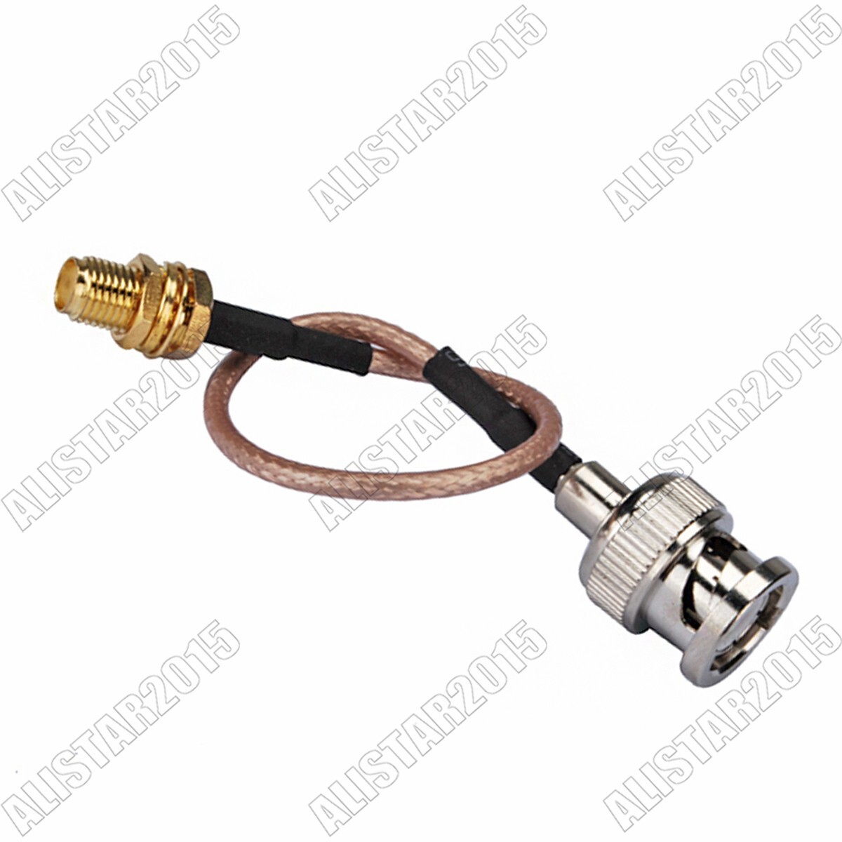BNC Male Plug to SMA Female Jack Bulkhead Adapter RF RG316 Pigtail Jumper Cable