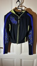 Sportalm Damen Jacke mit Kapuze und Blumenmuster