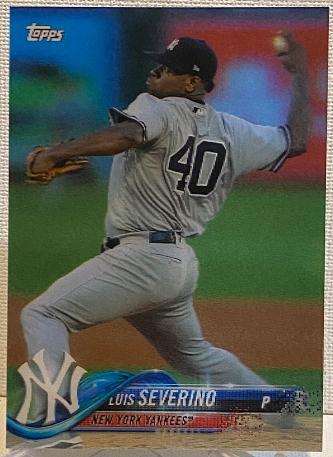 2018 Topps On Demand Baseball 3D #100 Luis Severino New York Yankees