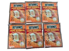 New HotHands Hand Warmer lot 6 Pairs 8 Hours Of Heat Per Pair Exp 7/2027