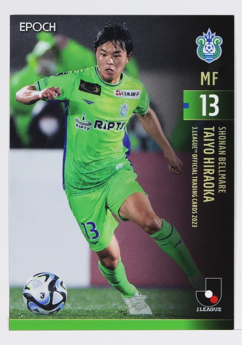TAIYO HIRAOKA - 2023 J League Professional Soccer Trading Card | eBay